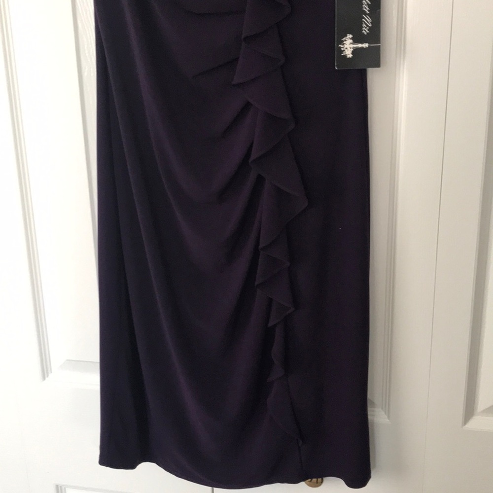 Purple Ruffle Dress - Picture 3 of 5